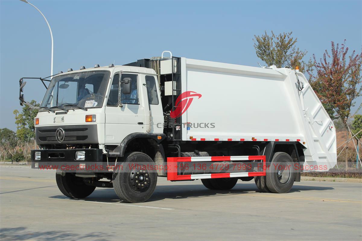 Ibinebenta ang Customized Dongfeng 14 CBM na compactor truck