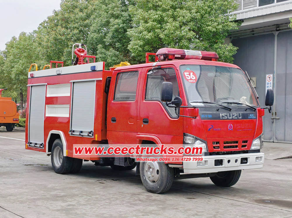 Ano ang materyal para sa Isuzu Fire Rescue Truck？