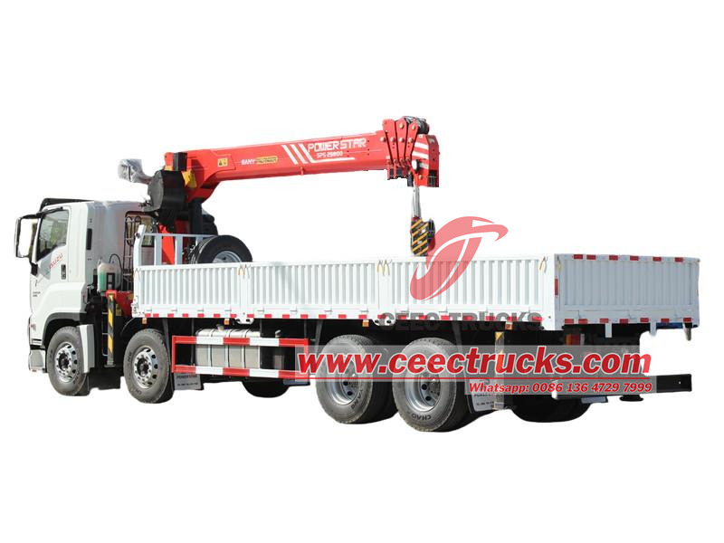 Crane truck