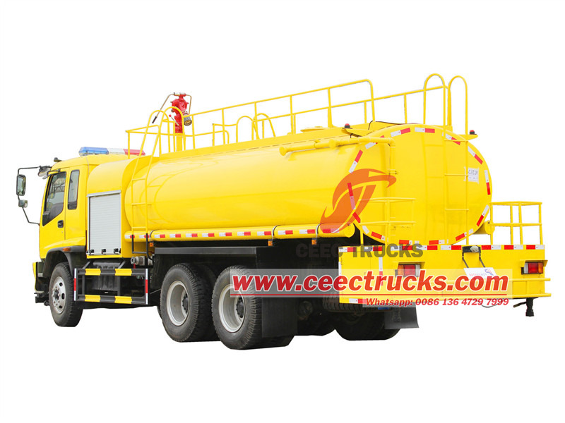 Water sprinkler truck