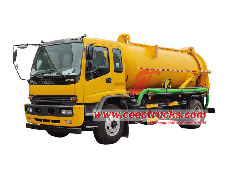 Isuzu Vacuum Tanker