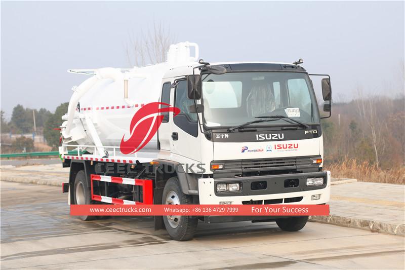 7 pangunahing punto ng sewer pump truck