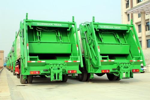 50 units 12 CBM garbage compactor truck para sa China xinjiang province