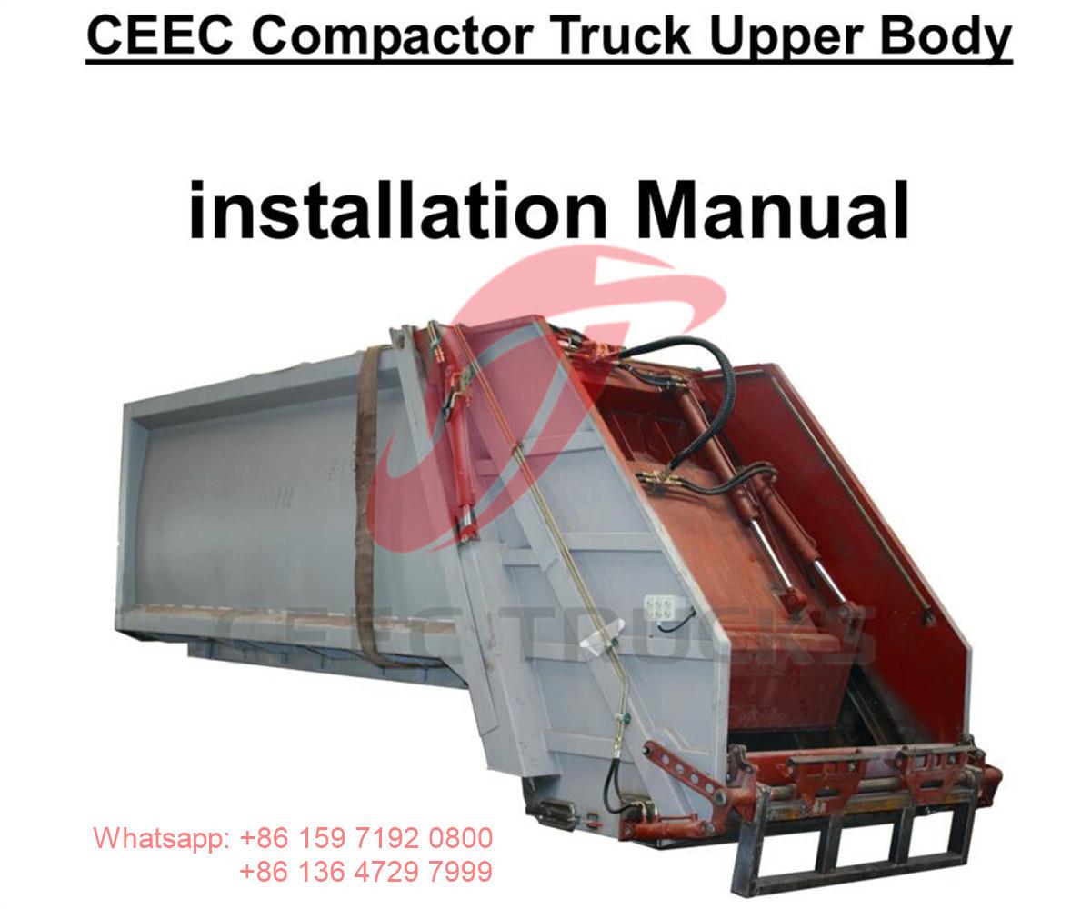 Pilipinas--12CBM garbage compactor superstructure manual