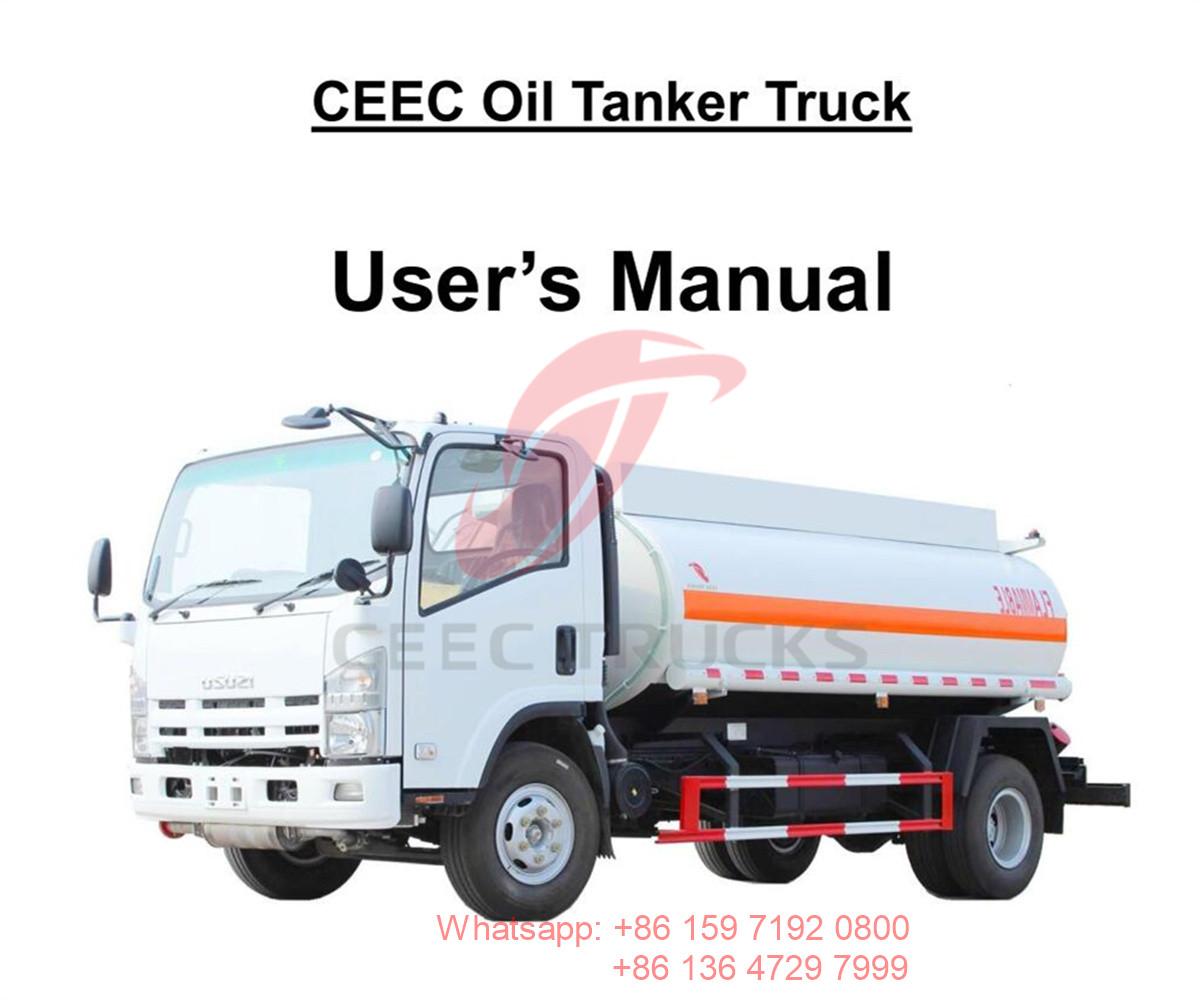 Sudan--ISUZU ELF 5000Liters Fuel Truck Manual