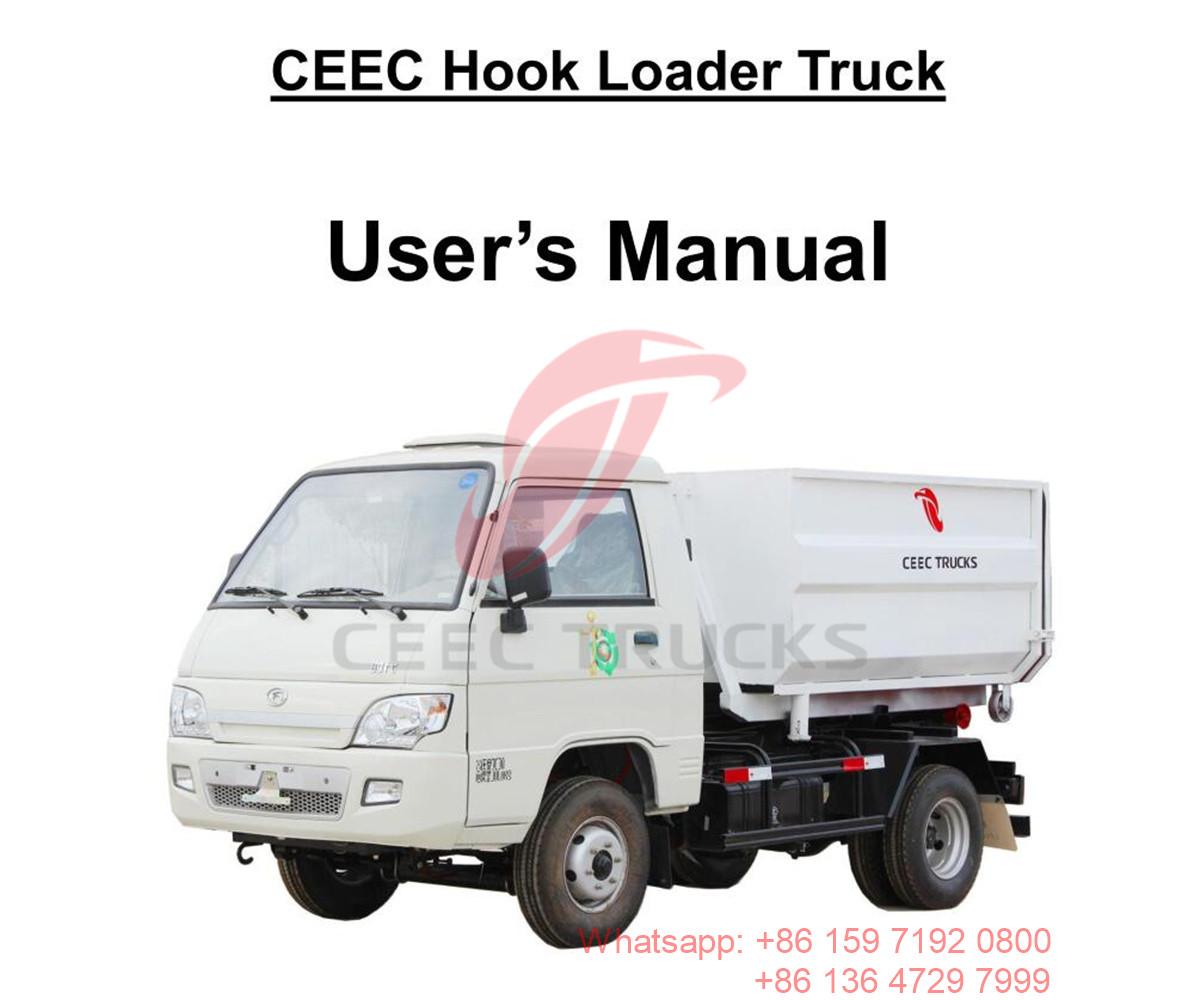 Caribbean Sea Guadeloupe--FOTON mini 1.5T hook loader truck manual