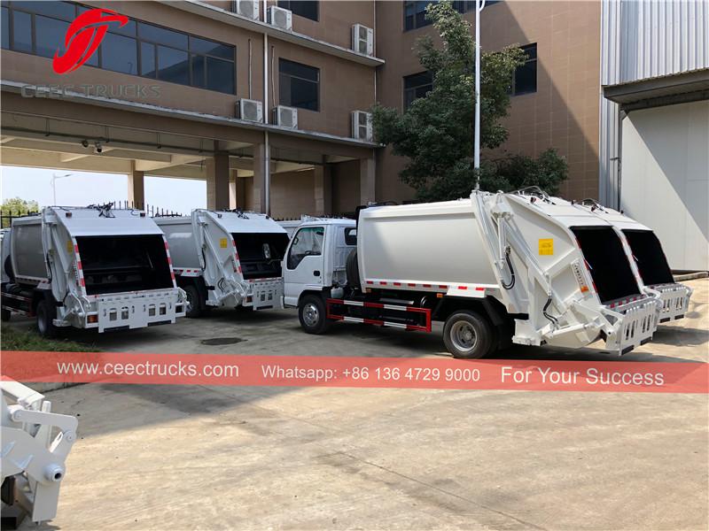 27 units ISUZU garbage compactor trucks ang na-export sa Myanmar