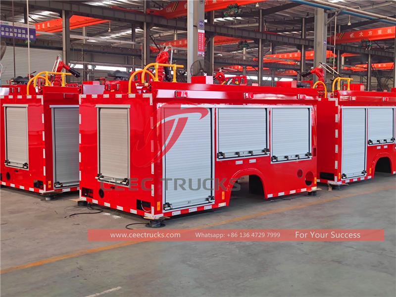 Philippine - 16 unit isuzu fire truck upper structurers ay iniluluwas