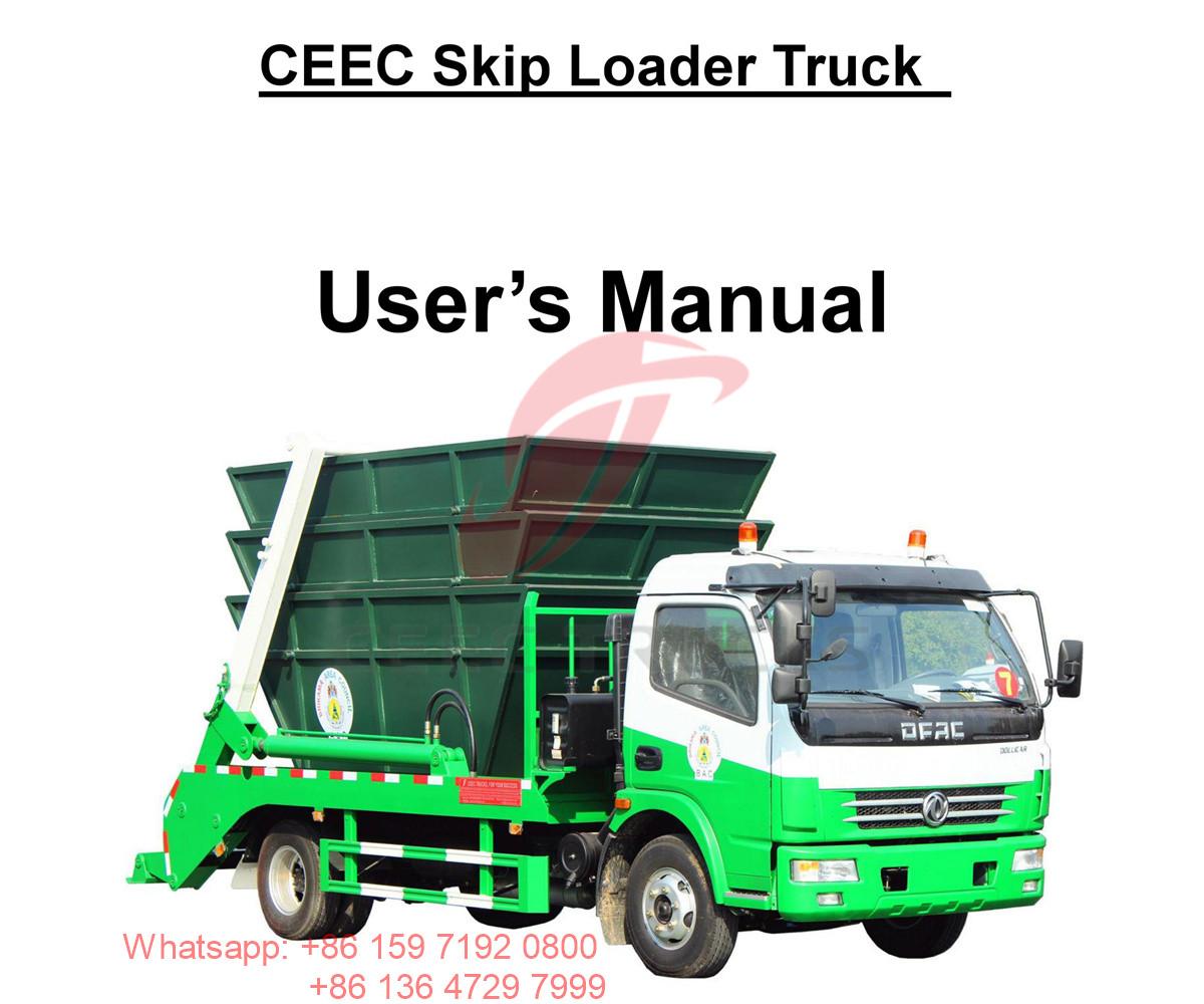 Gambia-- DONGFENG 6CBM Skip Loader Truck Manual