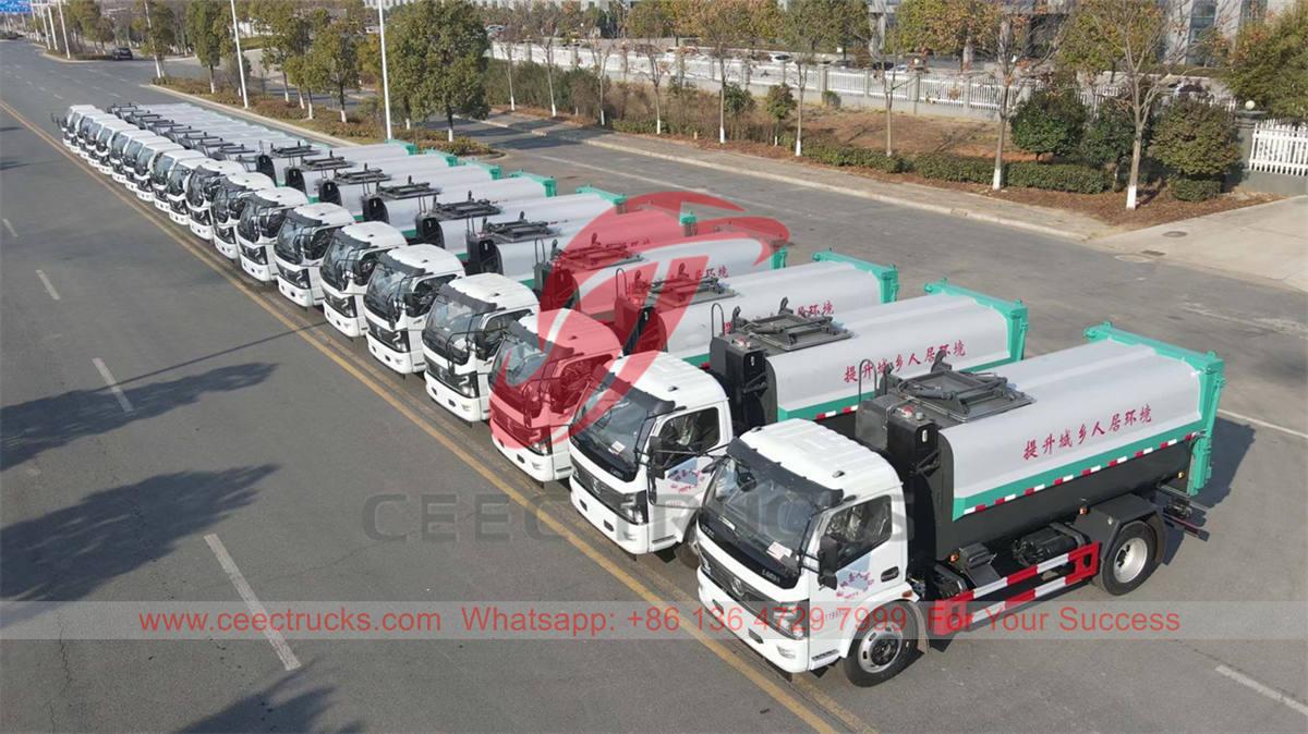 20 units Dongfeng garbage collection trucks ang naihatid sa Shaanxi province