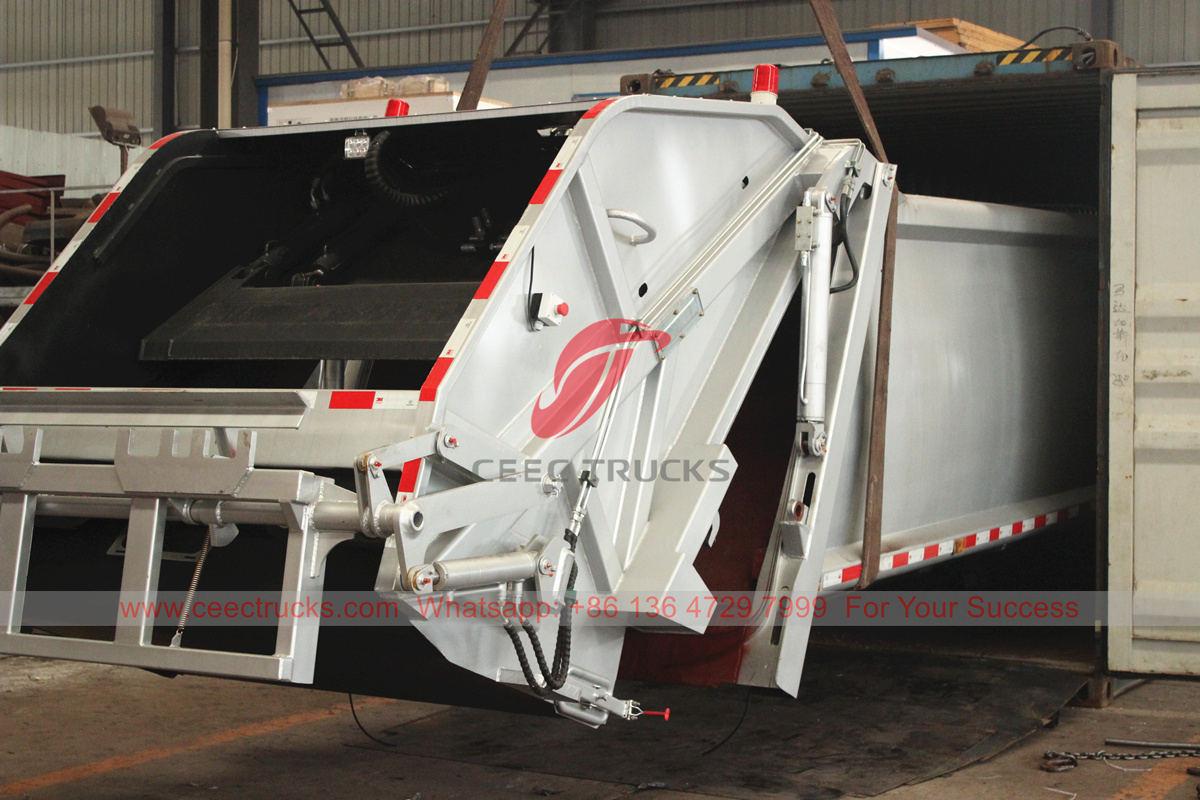 Ang rear loader body, hook loader superstructure at road wrecker SKD kit ay naihatid sa Qatar