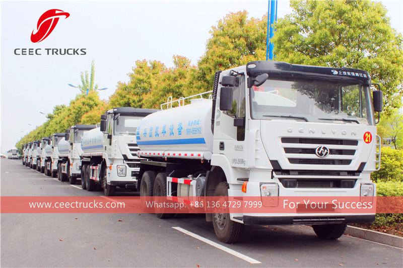 China- 50 units na IVECO water tanker truck para sa gobyerno ng Xinjiang.