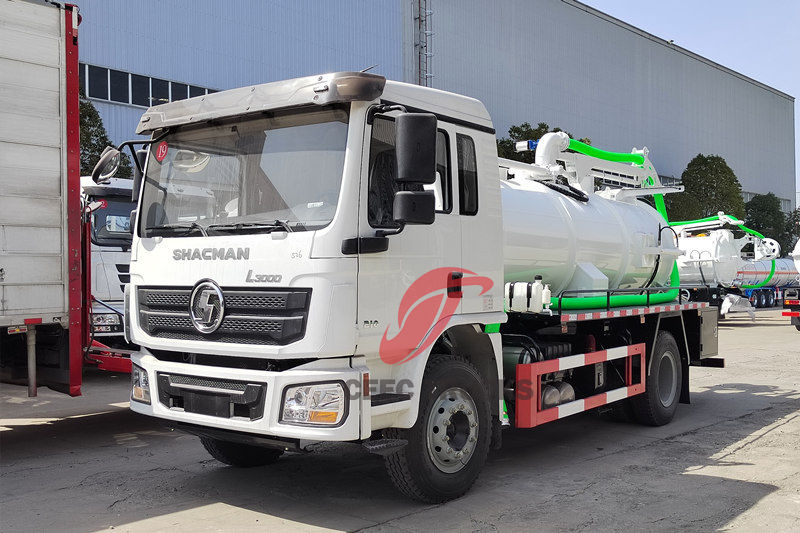 10 Units na bagong Shacman L3000 4x2 Sewer Jetting Truck