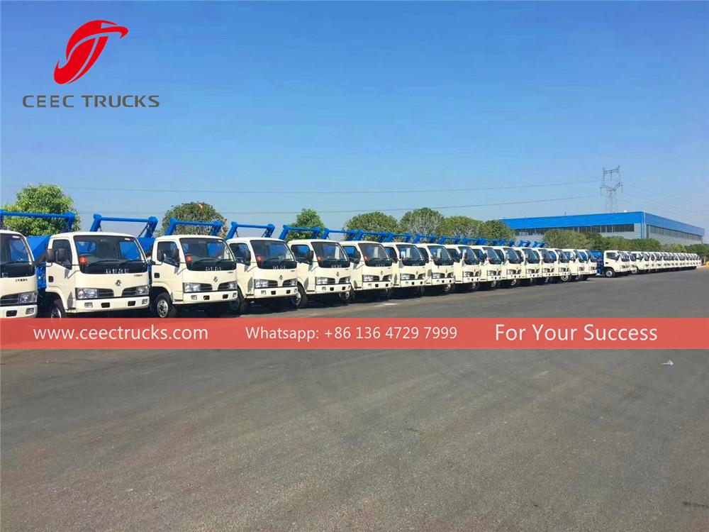 50 units dongfeng skip loader truck export sa Myanmar