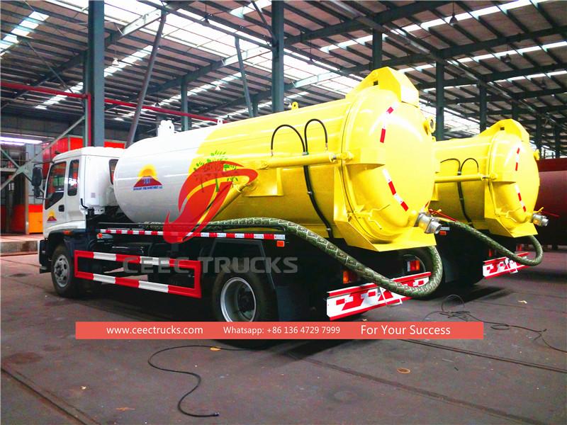 Pag-uuri ng vacuum suction truck