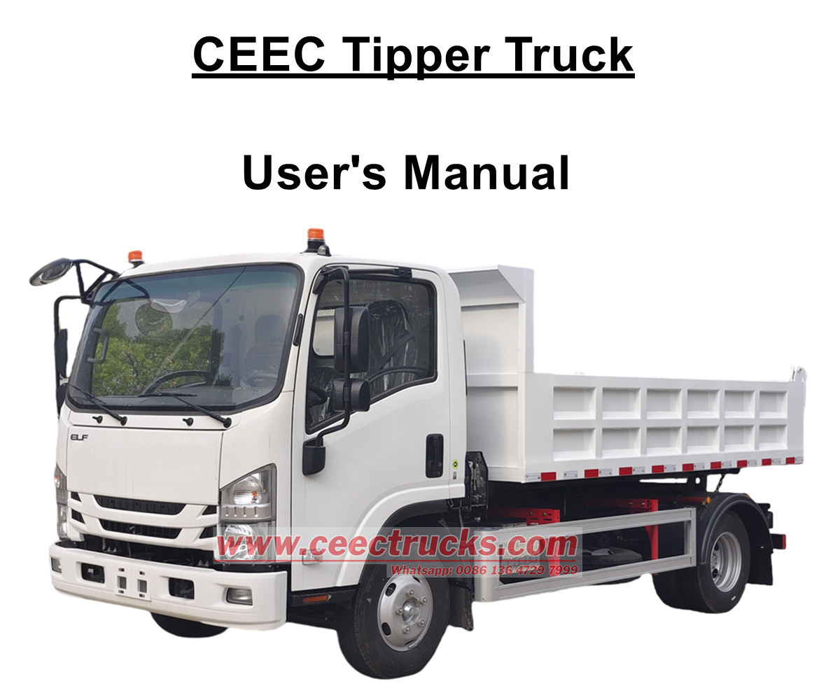 Philippines Manila ISUZU bagong NPR tipper truck operation manual