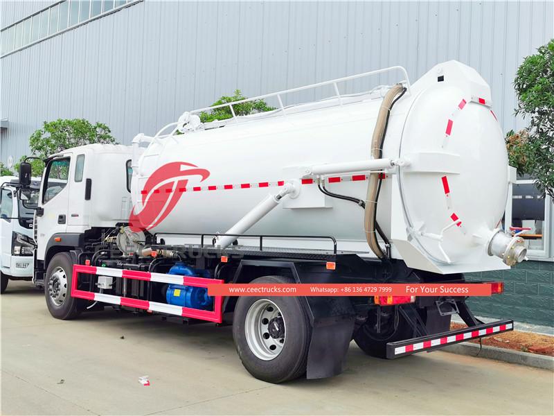 Ilang mahahalagang punto ng vacuum tanker truck sa nigeria