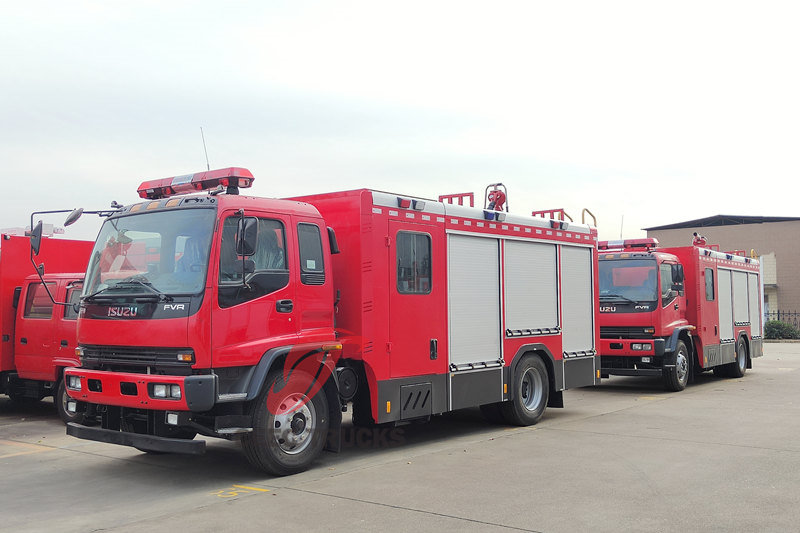 ISUZU 240hp FVR Fire Engine Export sa Africa